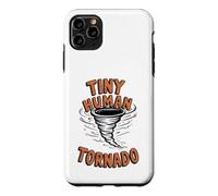 Tiny Human Tornado Parent Life Funny Toddler Boy Coque pour iPhone 11 Pro Max