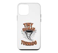Tiny Human Tornado Parent Life Funny Toddler Boy Coque pour iPhone 12 Mini