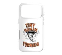 Tiny Human Tornado Parent Life Funny Toddler Boy Coque pour iPhone 17 Pro
