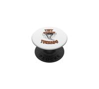 Tiny Human Tornado Parent Life Funny Toddler Boy PopSockets PopGrip Adhésif