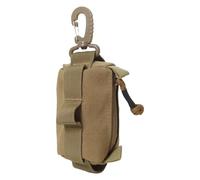 Tiny Key Chain Cash - Miini Keychain Sac à dos | Porte-clés de sac à lèvres de poche | Femmes de portefeuille de porte-clés | Sac de monnaie de voyage | Inconvénients de changement portable |, Mud
