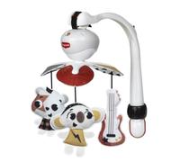 Tiny Love 3-in-1 Mobile Musical Lit Bébé, 0 mois +, Mobile Bebe Poussette Musical, Portable, Multi-Usage avec 3 Connecteurs, 5 Mélodies, 30 Minutes de Musique Continue, Tiny Rockers