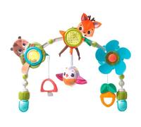 Tiny Love Arche d’activités Articulée Musicale Nature pour bébé , Clip ajustables convenant à la plupart des poussettes, Dès la naissance, Collection Dans la Forêt