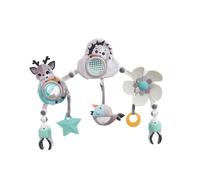 TINY LOVE Arche d'activités Articulée pour poussette, clip universel, Collection Black & White