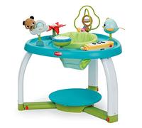 Tiny Love Centre d'activités stationnaire 5 en 1, Centre d'activités pour bébé, jouets détachable, planche d'équilibre, table de jeu et chaise, De 3 à 36 mois, collection Meadow Days