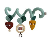 Tiny Love Jouet d'activité en spirale pour poussette, respectueux de l'environnement, avec 8 activités de développement, favorise la motricité fine et la croissance cognitive, jardin d'aventures