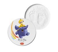 Tiny Love Magic Box Round, Memory Box, Empreinte main pied bebe, Coffret bebe garçon fille, Testé dermatologiquement, Kit Argile, Cadeau personnalisé Bebe, Decoration chambre bebe, Tiny Creations