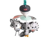 Tiny Love Mobile de Voyage, 3-in-1 Mobile Musical Lit Bébé, 0+ Mois, Mobile Bebe Poussette, Multi-usage avec 3 Connecteurs, 5 Mélodies, 30 Minutes de Musique, Collection Magical Tales (Black & White)
