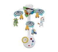 Tiny Love Mobile Musical Classique 2-en-1, Born To Party | Boîte à Musique Portable, 0+ Mois, Stimulation Visuelle, Évolue avec Votre Bébé, 20 Minutes de Musique Continue