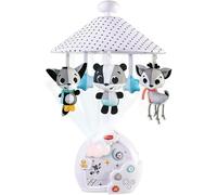 Tiny Love Mobile Projecteur 3 en 1 Magical Night, Mobile Projecteur pour Bébé, Mobile Musical pour Berceau avec Veilleuse Apaisante, 9 Mélodies, Dès la Naissance, Black & White