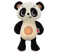 Tiny Love Panda Snuggly Buddy, décoration noire et blanche, mouvement de respiration, mélodies, sons apaisants, lumières douces, rechargeable par USB-C, lavable en machine, peluche douce, soutient le