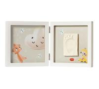 Tiny Love Simple Photo Frame, Empreinte Pied Main Bebe, Kit Argile Photo Bebe, Souvenir Nouveau-né Personnalisé, Testé Dermatologiquement, Cadeau Naissance, Kit Tout-en-un, Tiny Creations, White