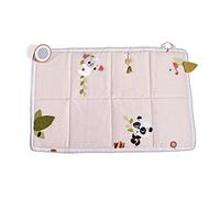 Tiny Love Super Mat, XL Tapis d'Éveil 150 × 100 cm, Boho Chic | Tapis Sensoriel Bébé, 0+ Mois, 6 Activités, Miroir, Hochet, Jouet Bruissant, 12 Cartes Étapes