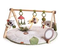 Tiny Love Tapis d’éveil Luxe, élégant en bois avec musique, 0 mois+, tapis de jeux bébé, 20 activités, jouet musical à emporter, tissus haut de gamme, 12 cartes d'étapes, Boho Chic