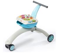 TINY LOVE Tiny Rider 5 en 1, Trotteur et Porteur, Chariot de Marche, Bleu