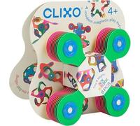 Tiny & Mighty CLIXO - GIPSY TOYS - Jeu de construction magnétique, flexible, durable et imaginatif - 9 pieces - Des 4 ans