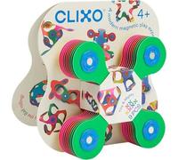 Tiny & Mighty CLIXO - Jeu de construction magnétique, flexible, durable et imaginatif - 9 pieces - Des 4 ans