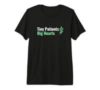 Tiny Patients Big Hearts Infirmière Post-Partum T-Shirt Haut de Gamme