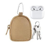 Tiny Pouch Backpack, Small Backpack Coin Purse, Portable Coins Purse, Car Key Accessories, Zipper Wallet for Women and Men, Sophisticated Workmanship 2.76 X 3.15 X 0.98in