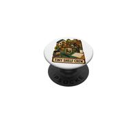 Tiny Shelf Crew Miniature Étagère à Livres, Petit Bureau PopSockets PopGrip Adhésif