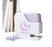 Tiny Stapler - Kit de bureau compact, mini outil de bureau | Organisateur scolaire portable avec facile à clipser, kit de livraison pour la paperasse, l'archivage, la valise ou l'étude