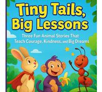 Tiny Tails With Big Lessons: Three Fun Animal Stories That Teach Courage, Kindness, and Big Dreams