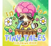 Tiny Tales Coloring Book: Cute & Cozy Coloring Pages with Adorable Animal Characters in Magical Nature Scenes & Cozy Forest Vibes for All Ages Relaxation