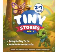 Tiny Tales Story Books for Kids Vol 1 for 2 to 5 Years Old - Illustrated Set of 2 tales in One Book [25 Pages] - Bedtime Stories, Read Aloud to Infants, Toddlers