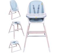 Tiny Taster Koo-di Chaise haute 3 en 1 et tabouret pour grand enfant
