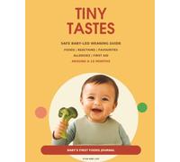 Tiny Tastes: Baby’s First Foods Journal: Less Stress, More Confidence: A Baby-Led Weaning and Starting Solids Tracker with the Tiny Tastes Confidence Pathway