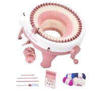 Tiny Thinkers Machine à Tricoter Sentro XL, Tricotin Circulaire 48 Aiguilles, Jusqu’à 10x Plus Rapide que le Tricot Manuel, Kit Complet avec Laine, Accessoires & E-Book, Pour Débutants & Confirmés