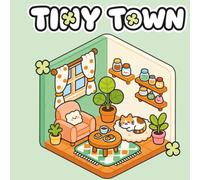 Tiny Town Coloring Book for Kids: A Cute Collection of Miniature Houses and Cozy Scenes for Ages 4-8