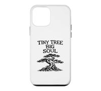 Tiny Tree Big Soul Jardinage de cultivateur de bonsaï drôle Coque pour iPhone 12 Mini