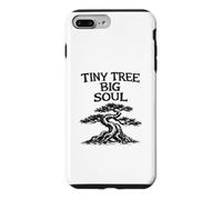 Tiny Tree Big Soul Jardinage de cultivateur de bonsaï drôle Coque pour iPhone 7 Plus/8 Plus