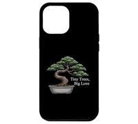 Tiny Trees Big Love Bonsai Tree Plant Lover Art Coque pour iPhone 12 Pro Max