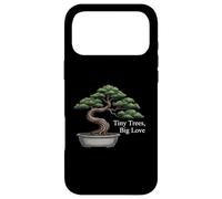 Tiny Trees Big Love Bonsai Tree Plant Lover Art Coque pour iPhone 17 Pro Max