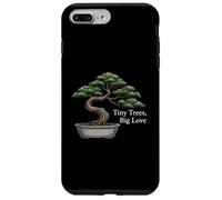 Tiny Trees Big Love Bonsai Tree Plant Lover Art Coque pour iPhone 7 Plus/8 Plus