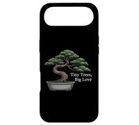 Tiny Trees Big Love Bonsai Tree Plant Lover Art Coque pour iPhone Air
