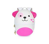 boppi - Sac à Dos - Sac Voyage Enfant - Sac Enfant Pratique, Léger & Robuste - Capacité 4 Litres - 26 cm x 27 cm x 10 cm - Motif Chien Rose