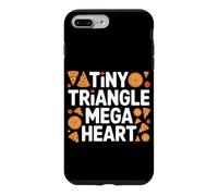 Tiny Triangle, Mega Heart. Cute Pizza Coque pour iPhone 7 Plus/8 Plus