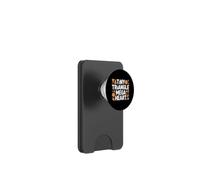 Tiny Triangle, Mega Heart. Cute Pizza PopSockets PopWallet pour MagSafe