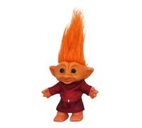 Tiny Troll Toys - Jouets miniatures de Noël moches - Figurines d'étagère rétro amusantes, décoration de bureau pour vacances, salon, étagère, chambre à coucher, bibliothèque