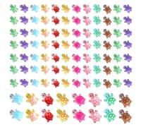 Tiny Turtles, Luminous Little Turtle Decorations, 100X Sea Animals Desk Decor, Arts and Crafts Supplies for Garden Decor, Fish Tank Landscaping, and -Themed Displays