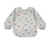 Tiny Twinkle Bavoir anti-désordre pour bébé, joli bavoir à manches longues, bavoirs imperméables pour tout-petits, lavable en machine, blouse pour bébé, Dinosaure, 2-4 ans