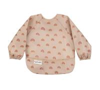Tiny Twinkle Bavoirs Bébé Anti-Saleté - Tablier Étanche pour Diversification Alimentaire | 100% Polyester Recyclé - Lavable en Machine, Bavoirs à Manches Longues (Arc-en-ciel Boho, Petit 6-24 mois)