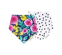 Tiny Twinkle BB2-G6 Lot de 2 Bandana en Kaffle Painted Peony - 80 g