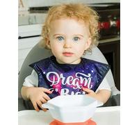 Tiny Twinkle EB-01 Bavoir design innovant en Repeltex imperméable avec poche Dream Big - 80 g