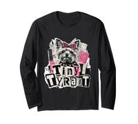 Tiny Tyrant Funny Yorkshire Terrier Manche Longue