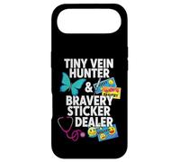 Tiny Vein Hunter Bravery Sticker Dealer Pediatric Nurse Coque pour iPhone Air