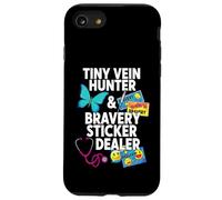 Tiny Vein Hunter Bravery Sticker Dealer Pediatric Nurse Coque pour iPhone SE (2020) / 7/8